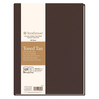 szkicownik toned tan strathmore