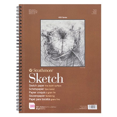 Szkicownik Sketch Strathmore, 100 ark. 89 g, A5