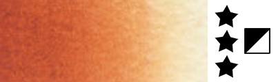406 Burnt Sienna, farba akwarelowa White Nights