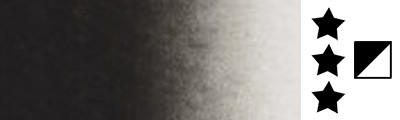 801 Lamp Black, farba akwarelowa White Nights