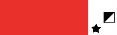 544 Fluorescent red, farba akrylowa System 3, 75ml.