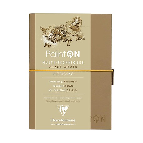 paint on naturel clairefontaine