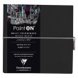 paint on noir clairefontaine