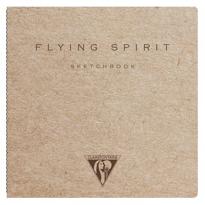 Szkicownik Flying Spirit Kraft 15,5 x 15,5 cm, 50 ark.
