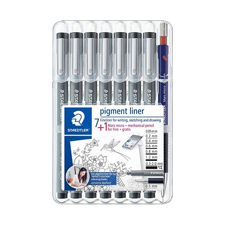 Pigment liner cienkopisy Staedtler
