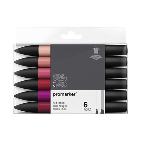 red tones promarker set