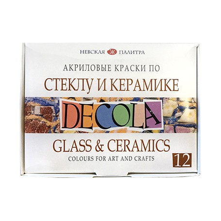 Farby do szkła i ceramiki Decola