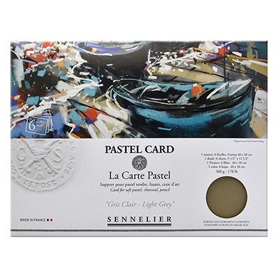 Pastel Card Light Grey Sennelier
