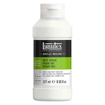 Medium matowe do akryli liquitex