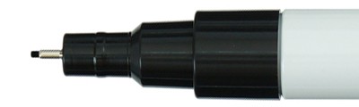 010 Black, pisak akrylowy Acrylista Kuretake