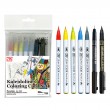 kaleidolines coloring card set kuretake