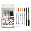 kaleidolines coloring card set kuretake