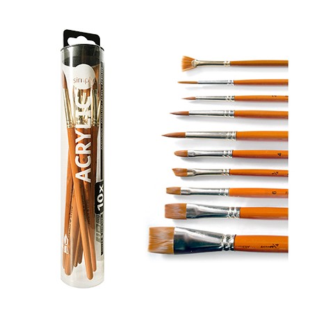 Pędzle Simply Gold Taklon Daler Rowney