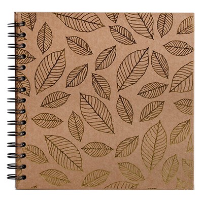 Album na spirali Eco Craft, liście 20 x 20 cm, 30 ark.