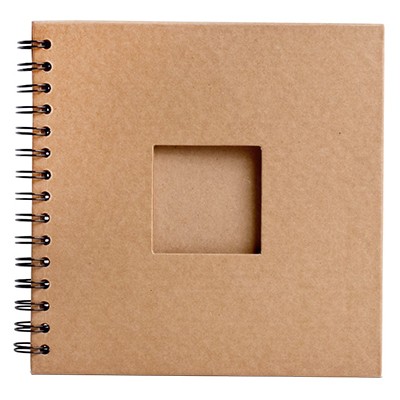 Album na spirali Eco Craft, okienko 20 x 20 cm, 30 ark.