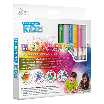 Pisaki tonalne Chameleon Kidz!, 24 kolory