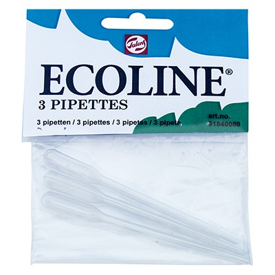 Pipeta, kroplomierz Ecoline, Talens 3 szt.