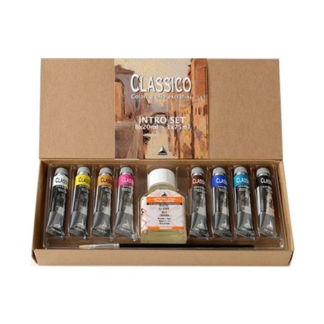 Farby olejne Classico set