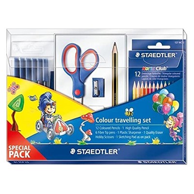 Turystyczny zestaw rysunkowy dla dzieci, Staedtler, 23 elem.