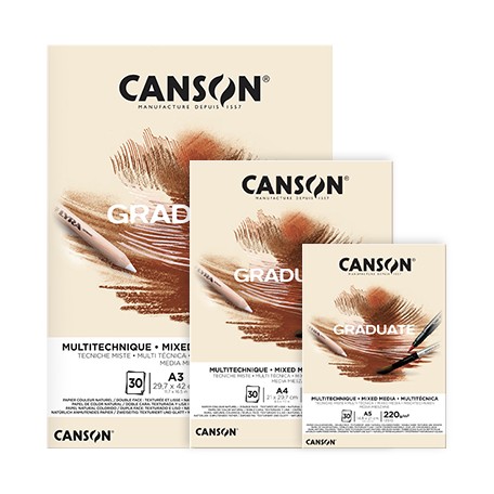 Blok Canson Graduate Natural A5