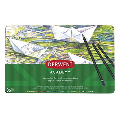 Kredki akwarelowe Academy Watercolour, Derwent, 36 kol.