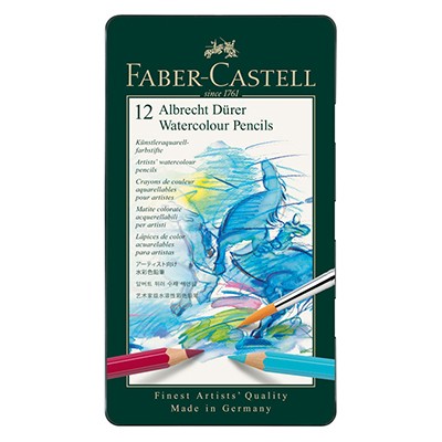 Kredki akwarelowe Albrecht Dürer Faber-Castell, 12 kol.