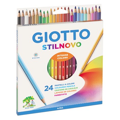 Kredki rysunkowe Giotto Stilnovo 24 kol.