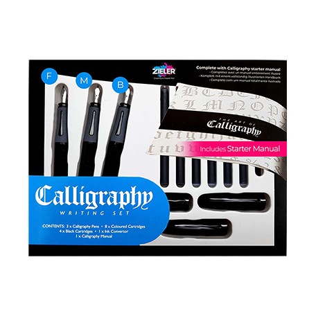 Zestaw do kaligrafii writing set zieler