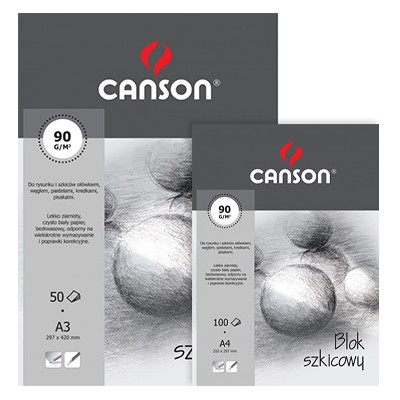 Blok szkicowy Canson 90g