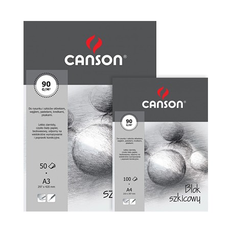 Blok szkicowy Canson 90g