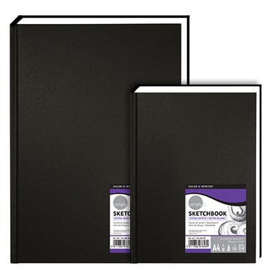 Blok szkicowy Simply, Daler-Rowney, 110 ark. 10.2 x 15.2cm, 100g