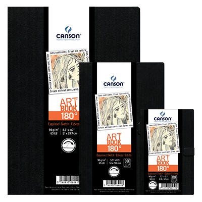 Szkicownik Artbook 180, Canson, 80 kartek 8,9 x 14cm, 96g
