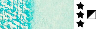 191 Cobalt turquoise light, sztyft akwarelowy Professional, Wins