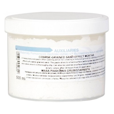 Masa piaskowa gruboziarnista Renesans, 500 ml