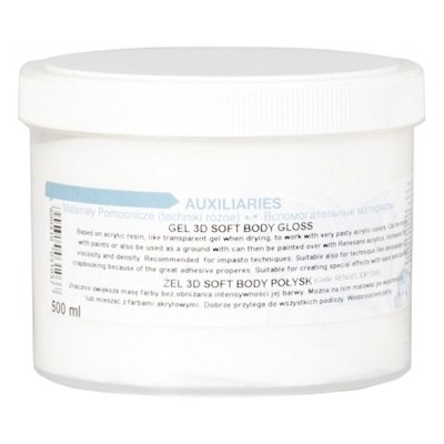 Błyszczący żel 3D soft body Renesans