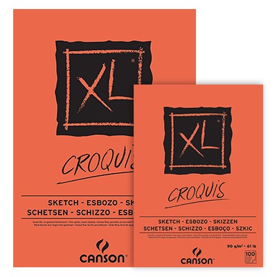 Szkicownik na spirali Canson XL, 120 ark. A4, 90g