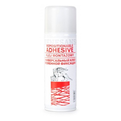 Klej montażowy w aerozolu, Renesans, 200ml