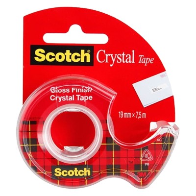 tasma na podajniku scotch crystal