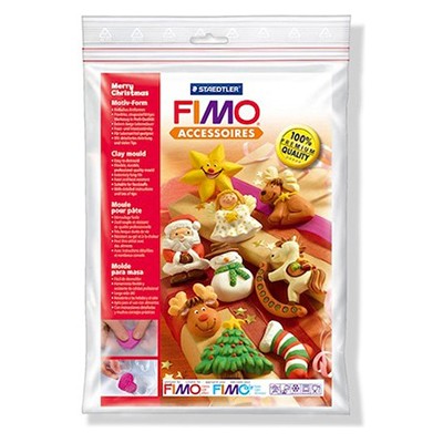 Boże Narodzenie, komplet form do odlewów Fimo, Staedtler