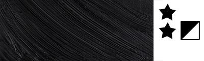 331 Ivory black, Artists' W&N, artystyczna farba olejna 37ml