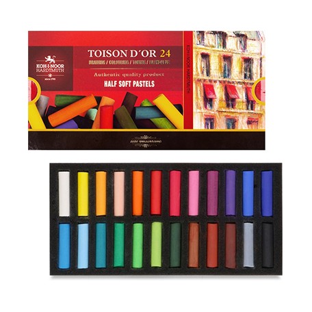 half pastels soft koh i noor
