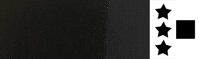 537 Carbon black, farba olejna Puro, 40ml