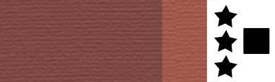 306 Red ochre, artystyczna farba olejna Lefranc 40 ml