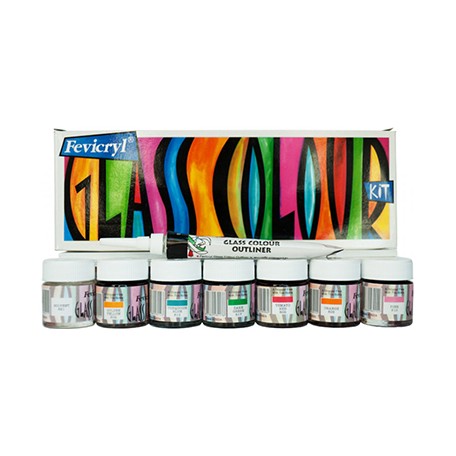 Farby do szkła Fevicryl Glass Pidilite