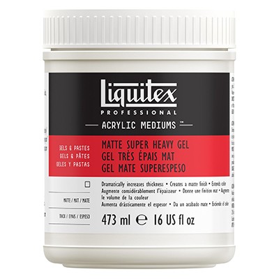 Matte super heavy gel Liquitex