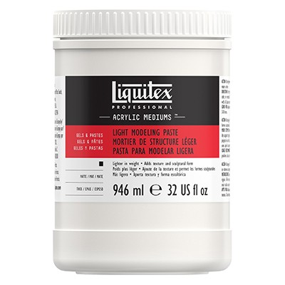 Light modeling paste, Liquitex 946ml