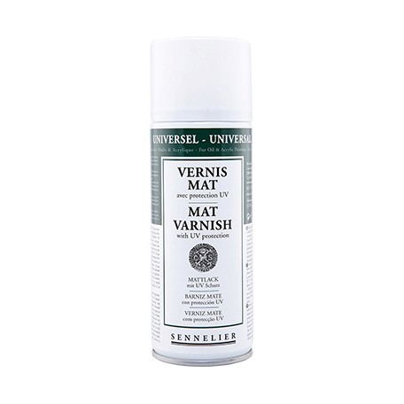 matt varnish sennelier spray