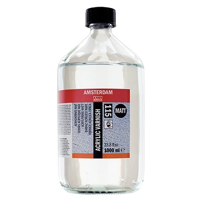 115 Werniks matowy do farb akrylowych, Talens, 1000ml
