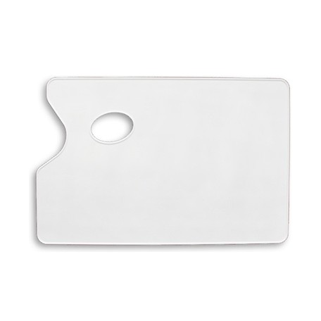 Paleta plastikowa prostokątna gładka