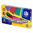 Modelina z brokatem Astra 6 kolorów